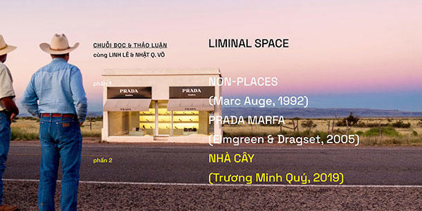 Chuỗi buổi đọc & thảo luận về Không gian – Kiến trúc chủ đề Liminal Space