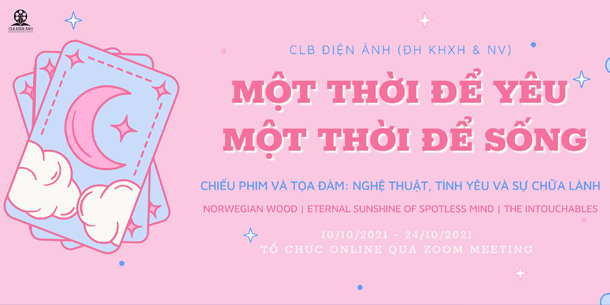 Chuỗi sự kiện chiếu phim và Tọa đàm - Nghệ thuật, Tình yêu và Sự chữa lành