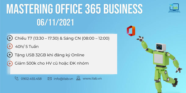 Khóa học Mastering Office 365 Business