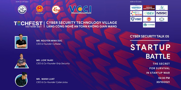 Chuỗi sự kiện Làng Công nghệ An toàn Không gian mạng TECHFEST 2021