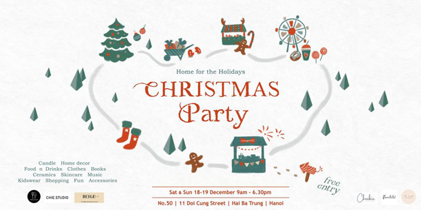 Bữa tiệc Noel 2021 - Christmas Party - Home for the Holidays