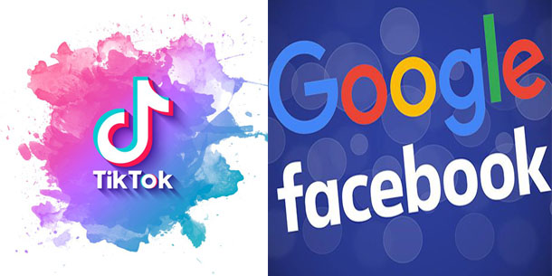 Vượt Google và Facebook - Tiktok là nền tảng được truy cập nhiều nhất năm 2021