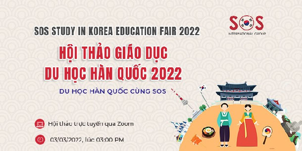 Hội thảo du học Hàn Quốc SOS 2022