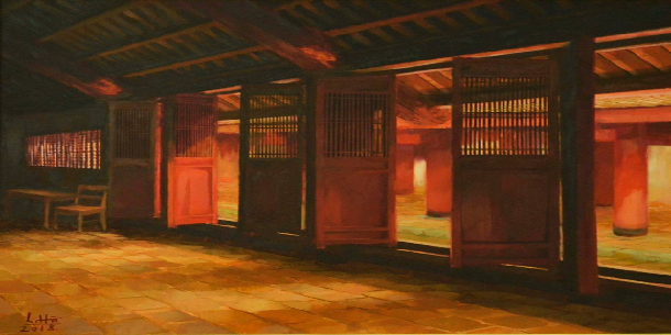Đình – đền – chùa cổ Việt Nam trong con mắt của họa sĩ Lê Như Hà