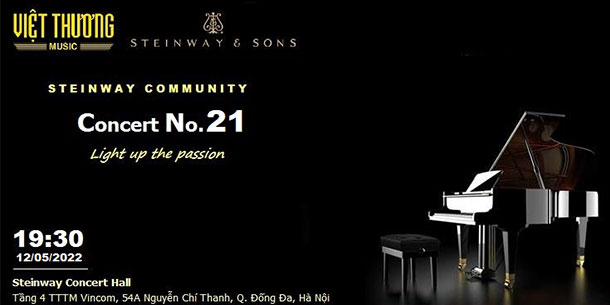 Sự kiện hòa nhạc: Steinway Community Concert No.21