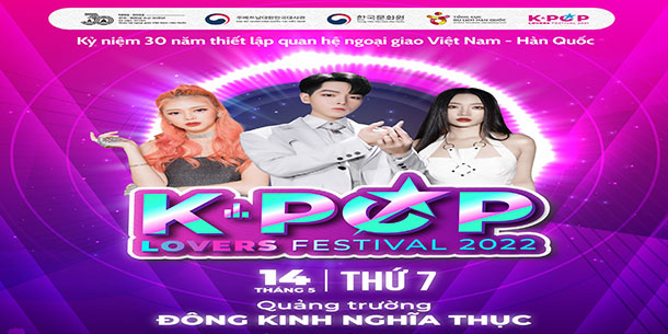 Sự kiện Kpop Lovers Festival 2022