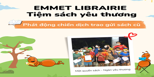 Sự Kiện: “Emmet Librairie - Tiệm Sách Yêu Thương” 2022 (Miễn Phí Tham Dự)