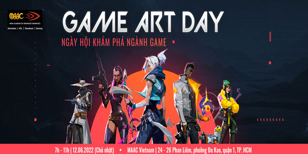 Game Art Day: Ngày Hội Khám Phá Ngành Game 2022
