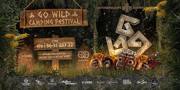 Sự kiện EDM tại Hà Nội - Go Wild - Camping Festival