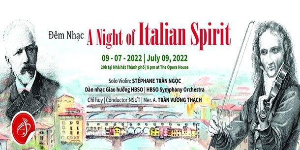 Đêm nhạc A NIGHT of ITALIAN SPIRIT