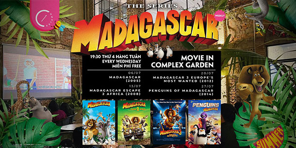 MOVIE in COMPLEX Garden | THE SERIES: MADAGASCAR