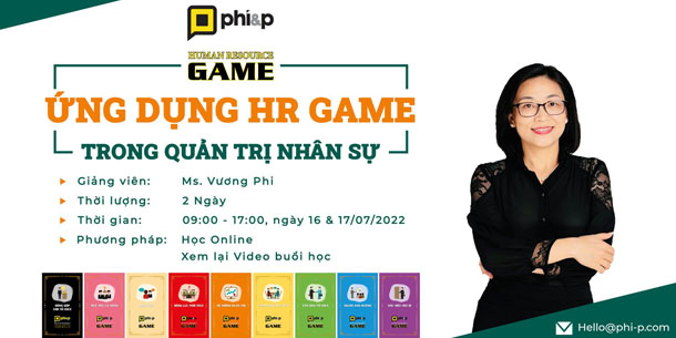 Cơ hội đăng ký tham gia khóa học Ứng dụng HR Game trong Quản trị Nhân Sự