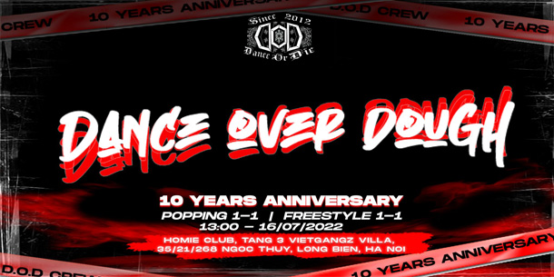 Cuộc thi nhảy - Dance Over Dough - D.O.D 10th Anniversary 