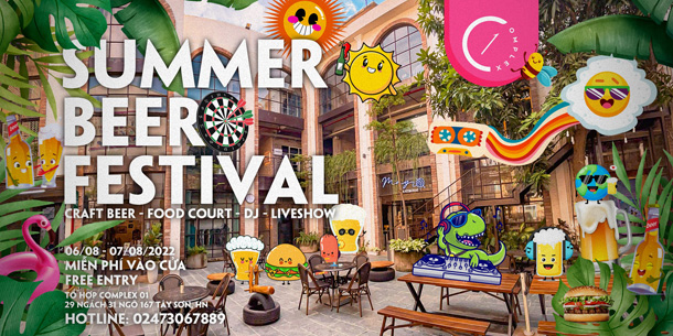 Lễ hội Bia thủ công 2022 - Summer Beer Festival