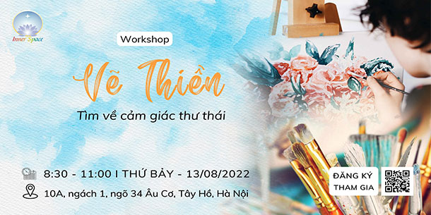 Workshop “Vẽ Thiền - Tìm Về Cảm Giác Thư Thái” 2022