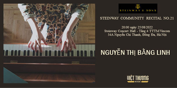 Sự kiện hòa nhạc: Steinway Community - Recital Series No.21