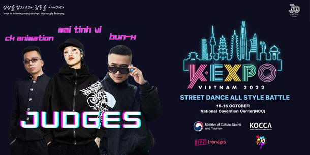 Cuộc thi nhảy Street Dance All Style Batte - K-EXPO VIETNAM 2022