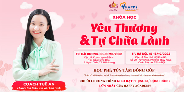 Khóa học miễn phí - Yêu thương & Tự chữa lành