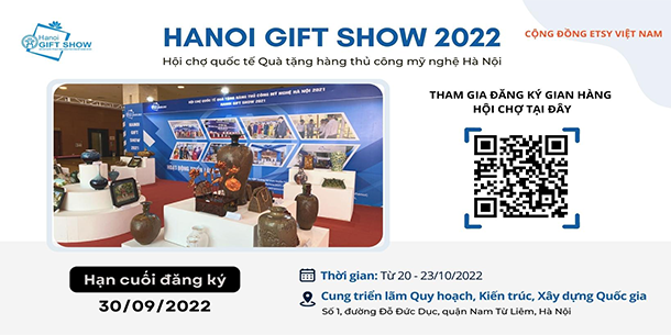 Hội chợ quốc tế quà tặng TCMN HÀ NỘI 2022 - HANOI GIFT SHOW 2022