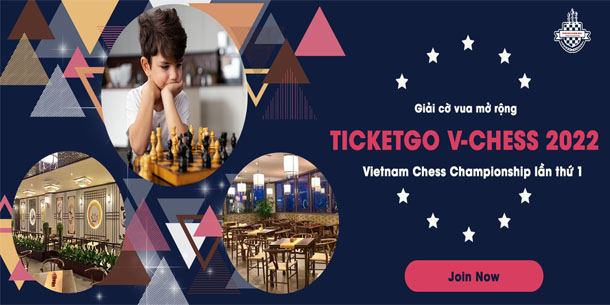 Kết quả Giải cờ vua Hà Nội mở rộng GO-VCHESS 2022 do Ticketgo tổ chức