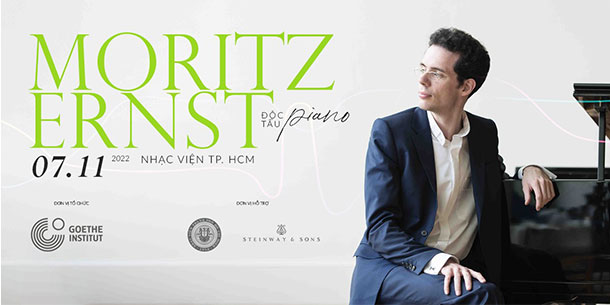 Hòa nhạc độc tấu piano với Moritz Ernst