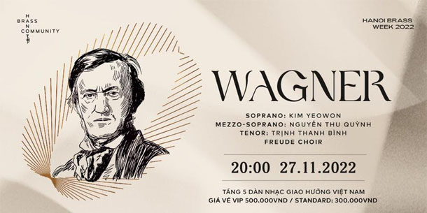 Đêm nhạc dành cho những bạn yêu thích Opera Wagner - Final concert Hanoi Brass Week 2022