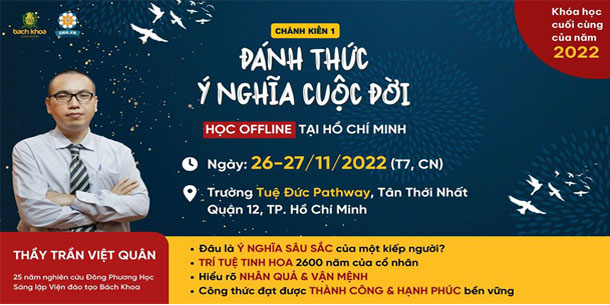 Khóa học - Đánh Thức Ý Nghĩa Cuộc Đời