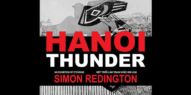 HANOI THUNDER : Triển lãm tranh khắc kim loại