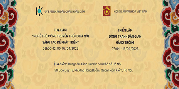 Tọa đàm Nghề thủ công truyền thống Hà Nội và Triển lãm Dòng tranh dân gian Hàng Trống