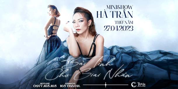 Minishow của Diva Hà Trần - Bài Tình Cho Giai Nhân - Ngày 27.04.2023