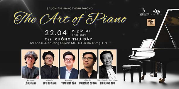 Salon Âm nhạc - The Art of Piano No.1 - Nghệ thuật của cây đàn Piano số 1