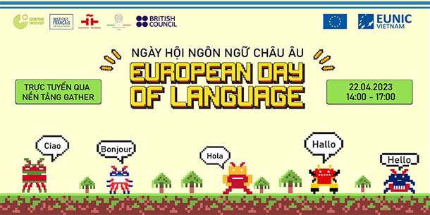 European Day of Languages Online 2023 - Ngày ngôn ngữ Châu Âu Trực tuyến 2023 - English Below