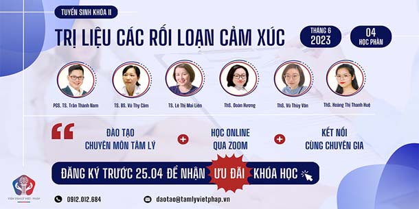 Khai giảng khóa II - Trị liệu các rối loạn cảm xúc