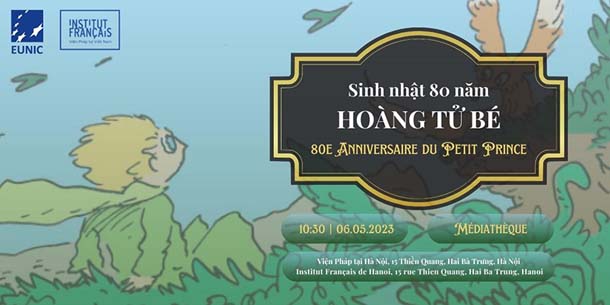 Workshop - Sinh nhật 80 năm Hoàng Tử Bé - Ngày 6.5.2023