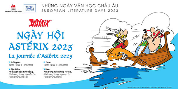 Giao lưu với bạn đọc: Ngày hội Astérix 2023