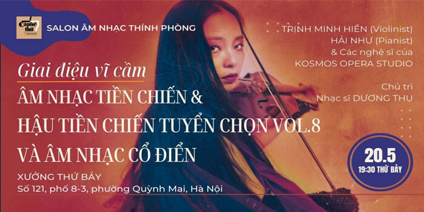 Slan: Giai điệu vĩ cầm và âm nhạc tiền chiến, hậu tiền chiến vol.8 âm nhạc cổ điển. 