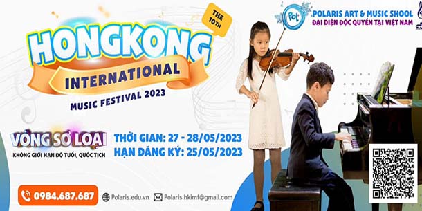 The 10th Hong Kong International Music Festival 2023 - Vòng sơ loại tại Việt Nam