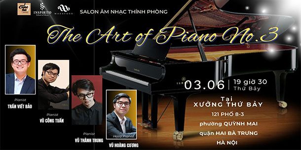 Cà phê Âm nhạc : THE ART OF PIANO No.3