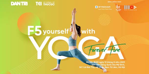 Cơ hội đăng ký tham gia Ngày hội Yoga F5 - Yourself with Yoga 2023