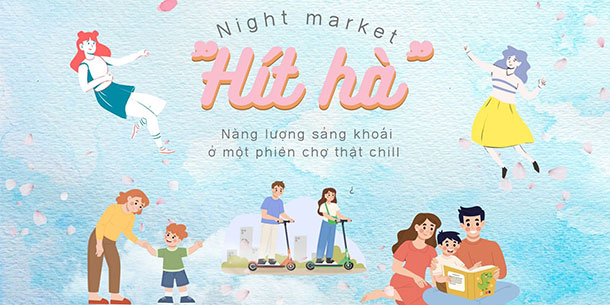 Chợ đêm tháng 7 | June Night market : "HÍT HÀ"