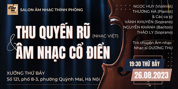 Cà phê âm nhạc: THU QUYẾN RŨ (Ký ức nhạc Việt) & ÂM NHẠC CỔ ĐIỂN
