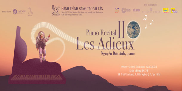 Sự kiện PIANO RECITAL II - LES ADIEUX
