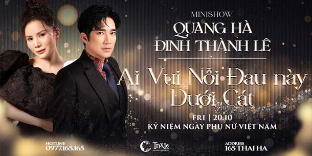 Minishow Quang Hà tại Hà Nội - Ngày 20.10.2023