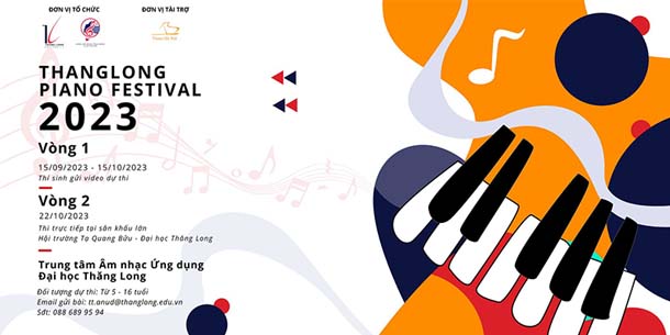 Sự kiện âm nhạc - Thang Long Piano Festival 2023