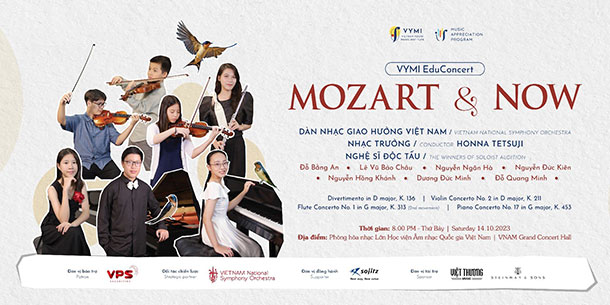 Sự kiện hòa nhạc: VYMI EduConcert Mazart & Now 