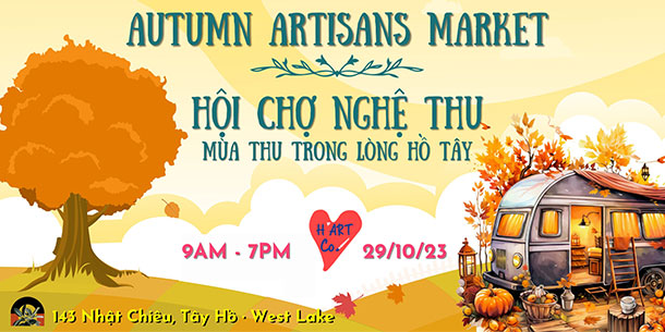 Autumn Artisans Market · HỘI CHỢ NGHỆ THU