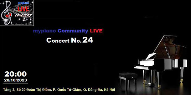 Chương trình mypiano Community LIVE Concert No 24