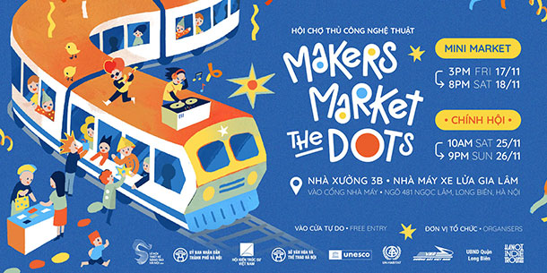 Lễ hội thủ công Makers Market - The Dots
