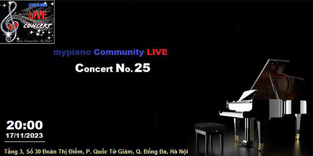 Chương trình mypiano Community LIVE Concert No 25