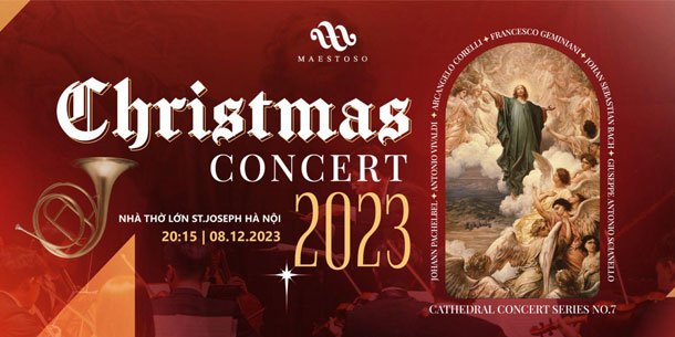 Hòa nhạc giáng sinh: MAESTOSO CHRISTMAS CONCERT 2023
